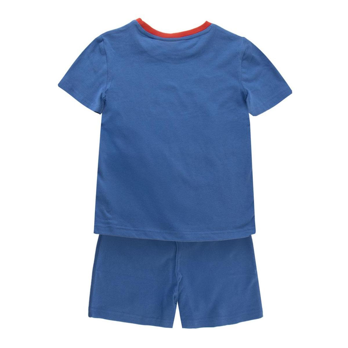Marvel Kinder Pyjama kurz Zweiteiler Shirt Shorts Nachtwäsche Sommer Baumwolle