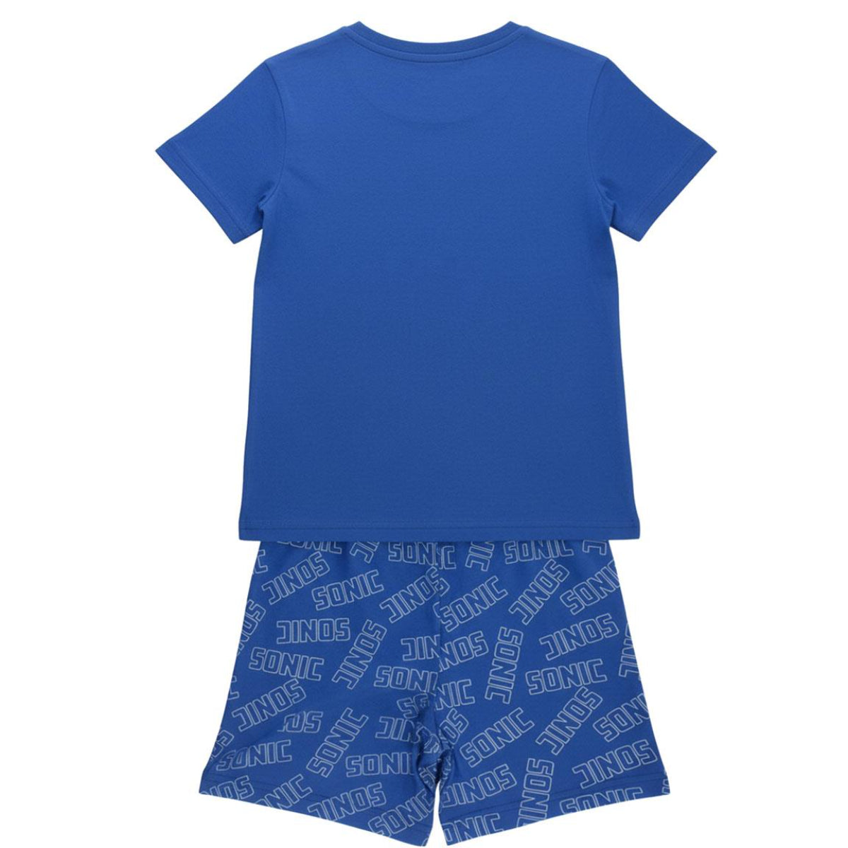 Sonic Short Pyjamas Kinder kurzer Schlafanzug 100% Baumwolle Single Jersey
