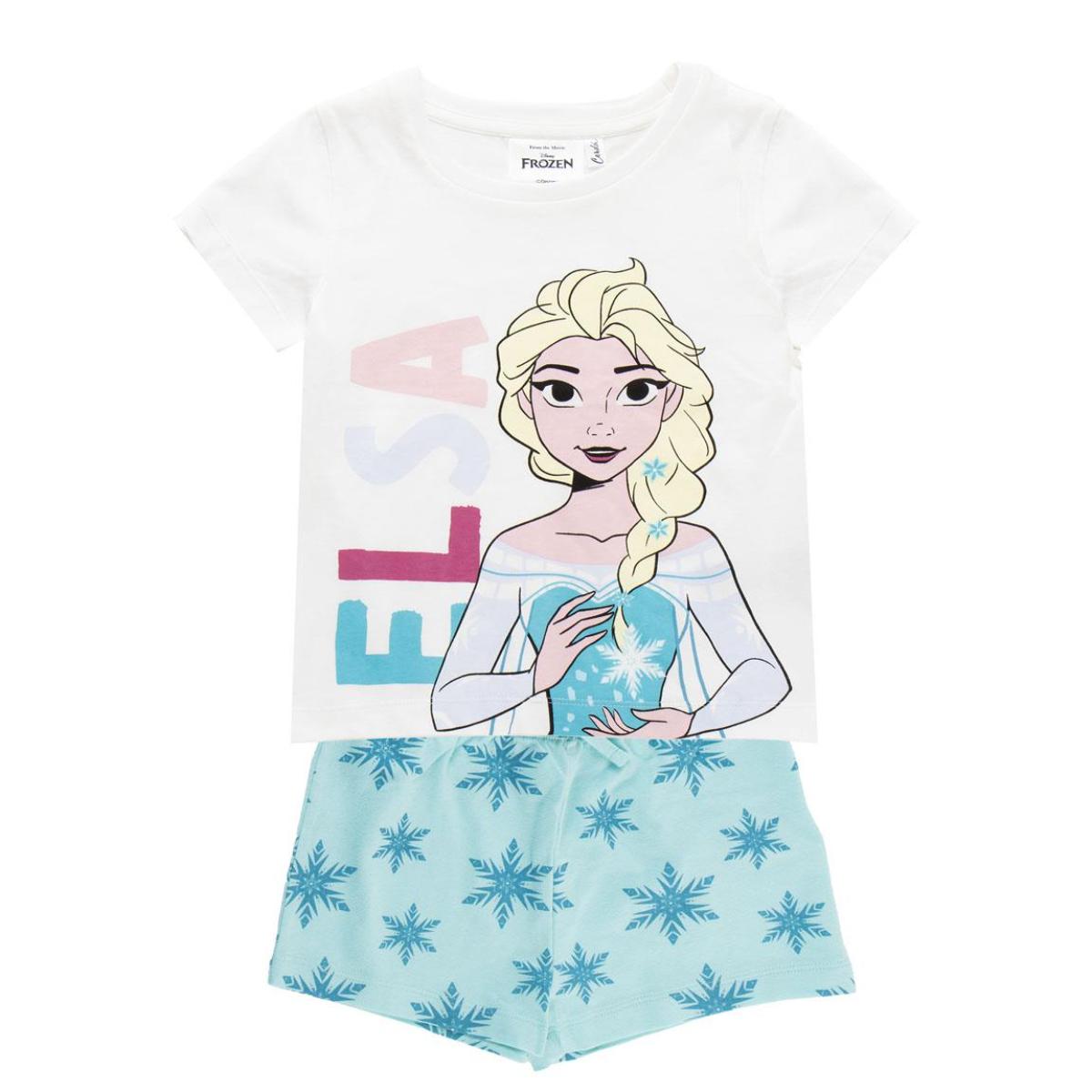 Disney Frozen Baumwolle Short Pyjamas Kinder Schlafanzug Nachtwäsche