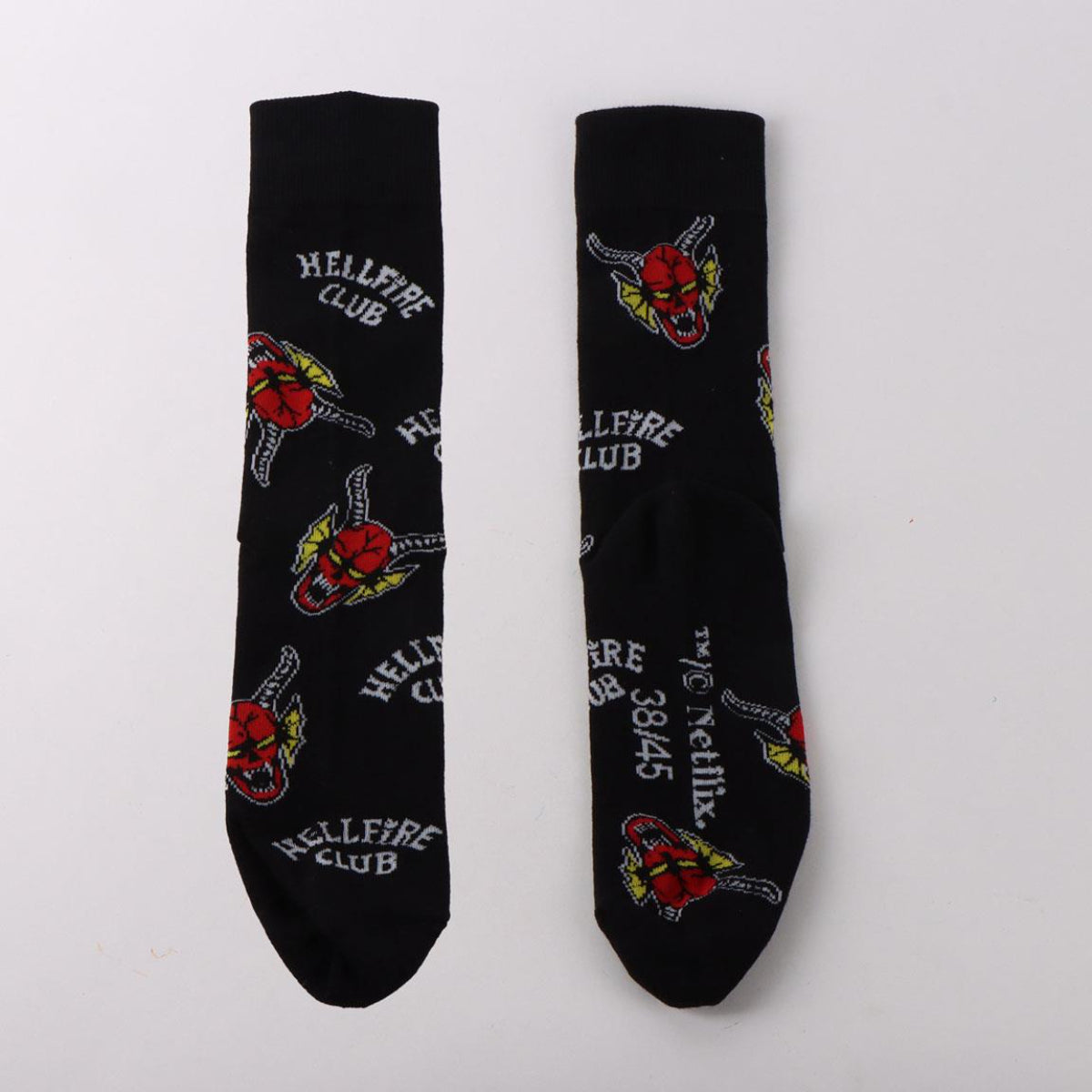 Stranger Things Socken Erwachsene Baumwollsocken Komfort (Einheitsgröße) 38-45 Fan Geschenk