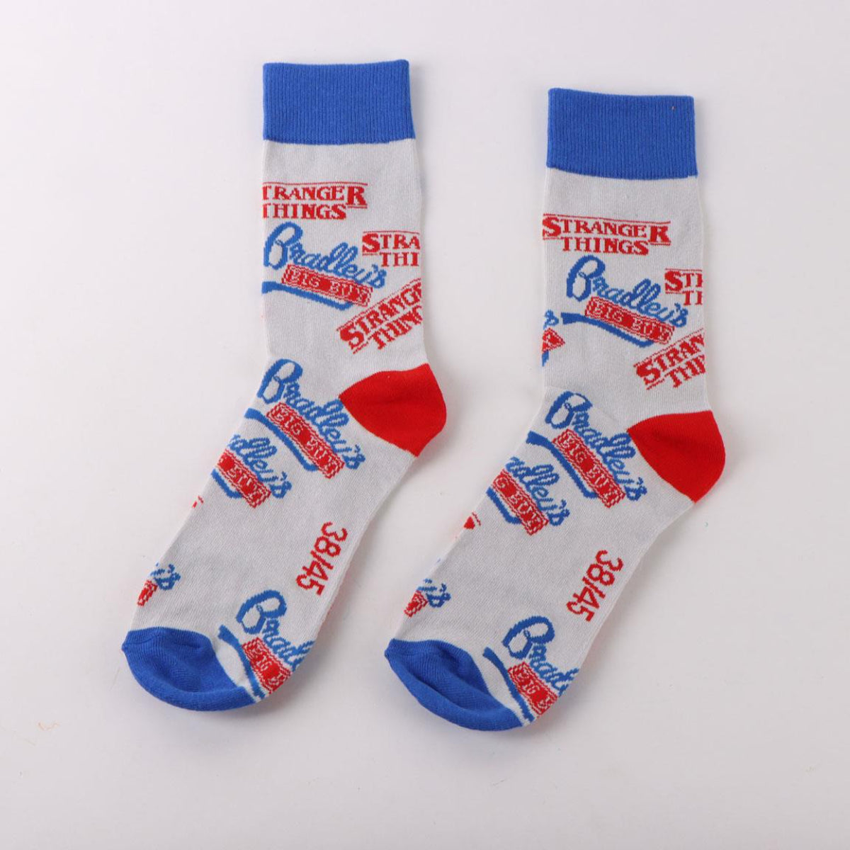 Stranger Things Socken Erwachsene Baumwollsocken Komfort TU 38-45 Fan Geschenk