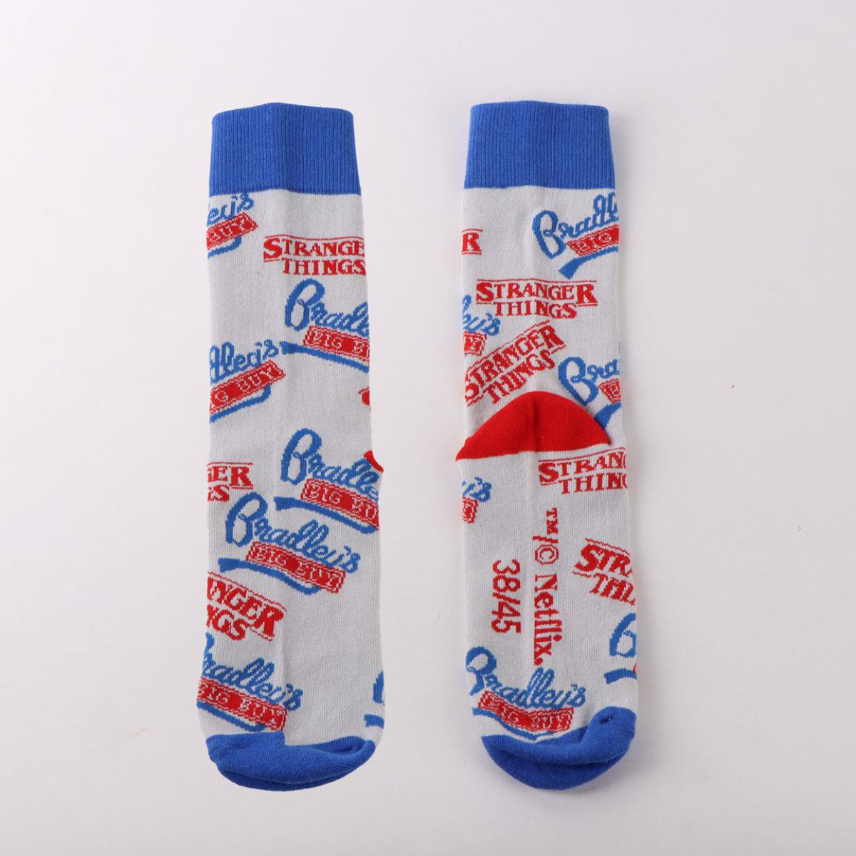 Stranger Things Socken Erwachsene Baumwollsocken Komfort TU 38-45 Fan Geschenk