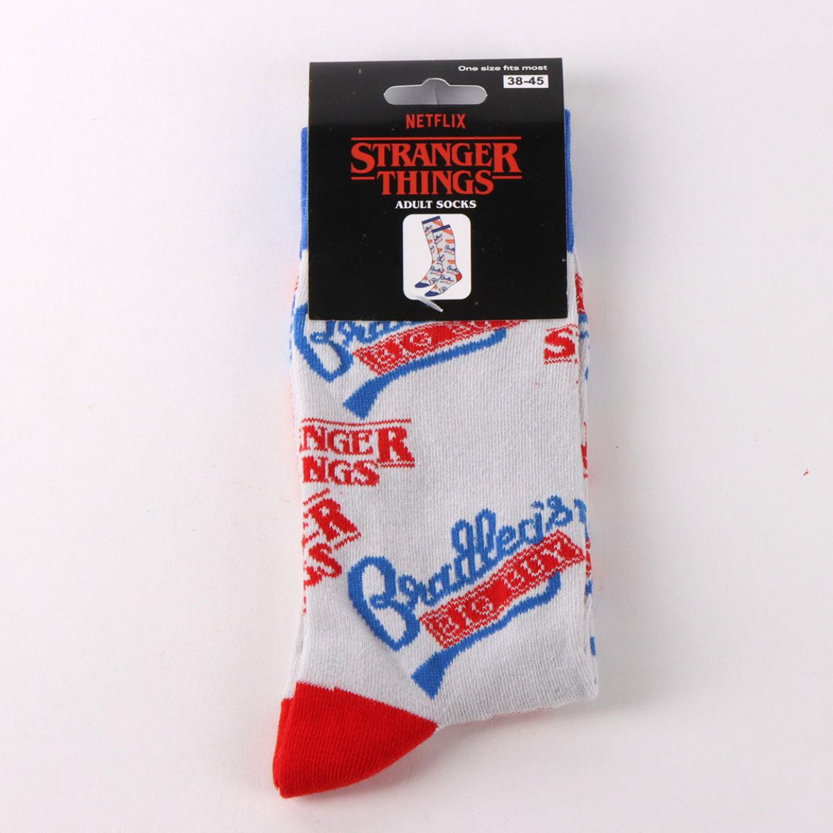 Stranger Things Socken Erwachsene Baumwollsocken Komfort TU 38-45 Fan Geschenk