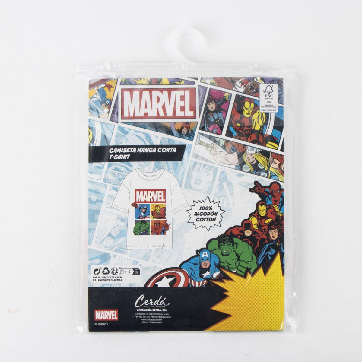 Marvel Kurzarmshirt Kinder Baumwollshirt Freizeit Sommer Kleidung