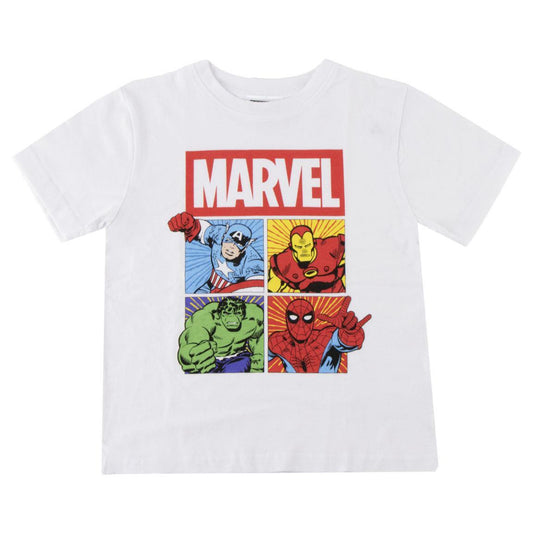 Marvel Kurzarmshirt Kinder Baumwollshirt Freizeit Sommer Kleidung