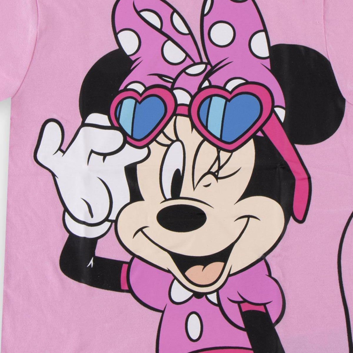 Disney Minnie Kurzarmshirt Kinder Baumwollshirt Freizeit Sommer Kleidung