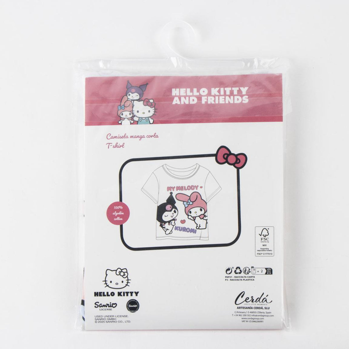 Hello Kitty Kurzarmshirt Kinder Baumwollshirt Freizeit Sommer Kleidung