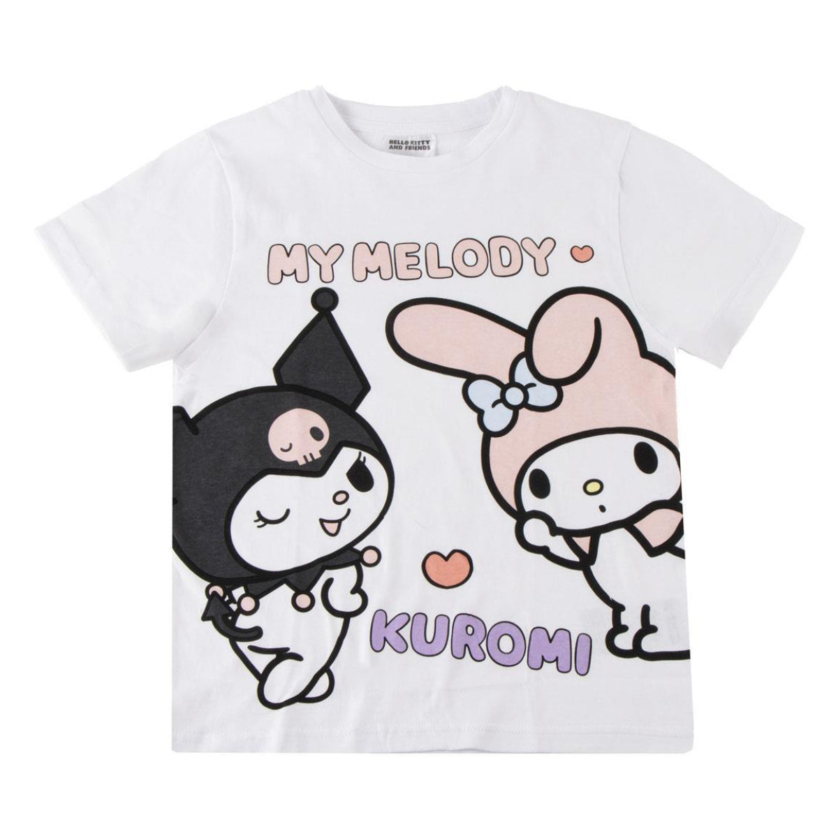Hello Kitty Kurzarmshirt Kinder Baumwollshirt Freizeit Sommer Kleidung