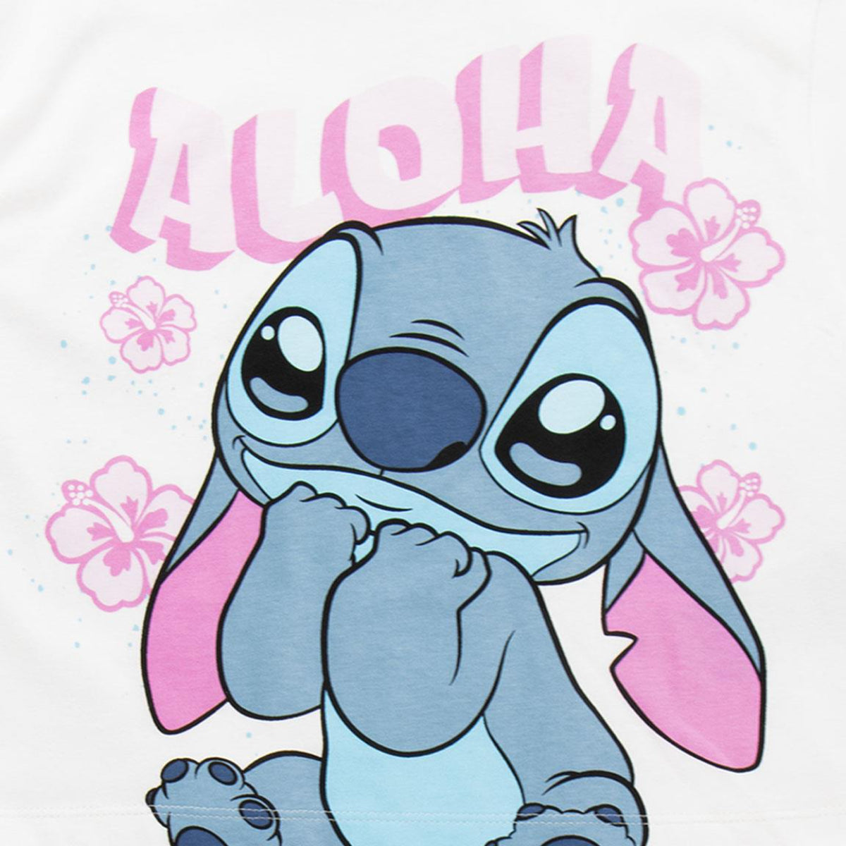 Disney Stitch Kinder Set 2 Teilig French Terry Baumwolle Freizeit Outfit