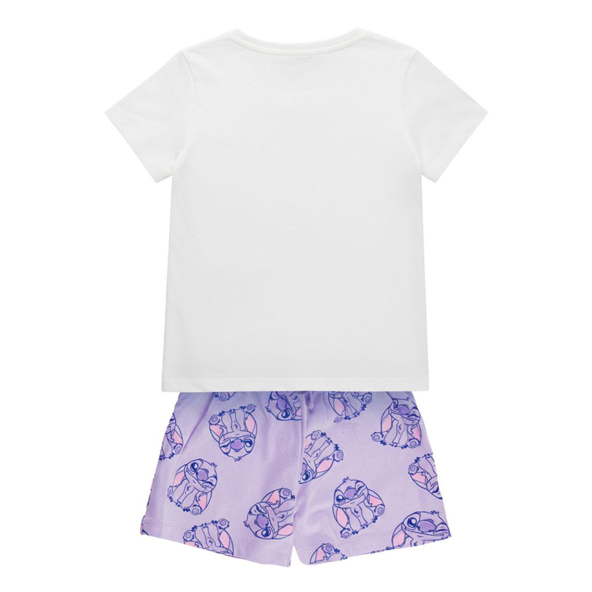 Disney Stitch Kinder Nachtwäsche Kurzarm Pyjama Sommer Schlafset Baumwolle