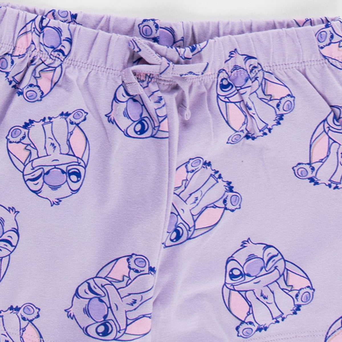Disney Stitch Kinder Nachtwäsche Kurzarm Pyjama Sommer Schlafset Baumwolle