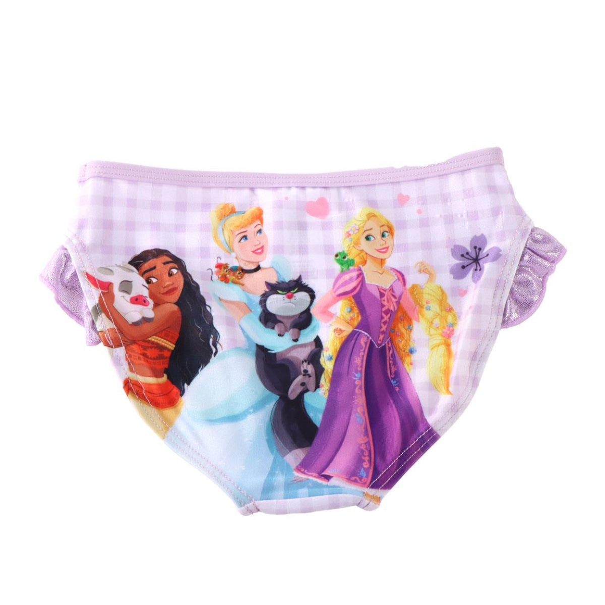 Disney Princess Badehose Kinder Swim Trunks aus Polyester und Elastan für Urlaub Schwimmbad