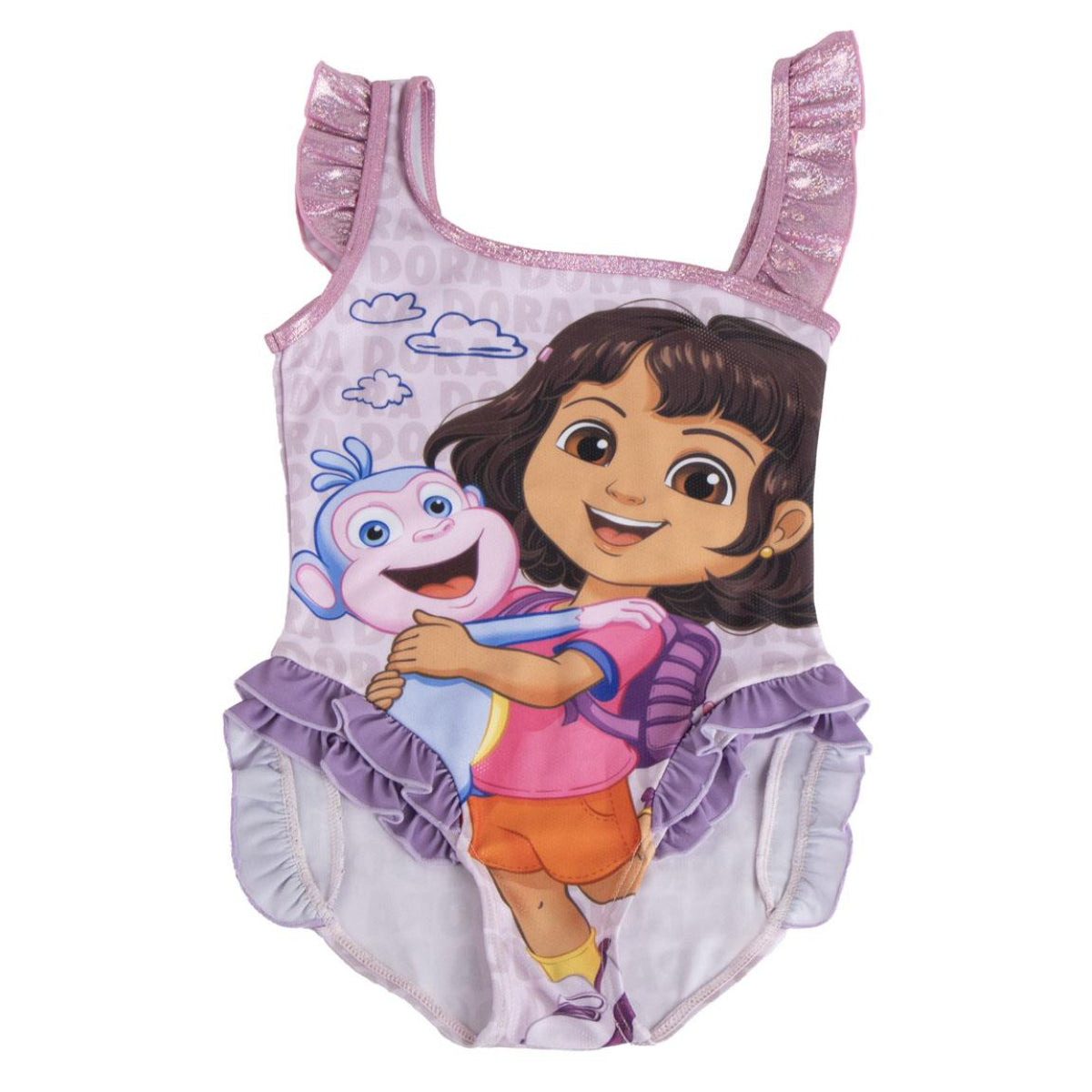 Dora La Exploradora Mädchen Badeanzug Einteiler Strand Pool Schwimmbad