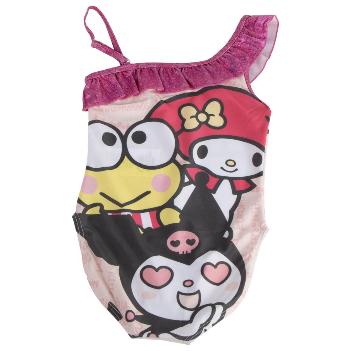 Hello Kitty Mädchen Badeanzug Einteiler Strand Pool Schwimmbad