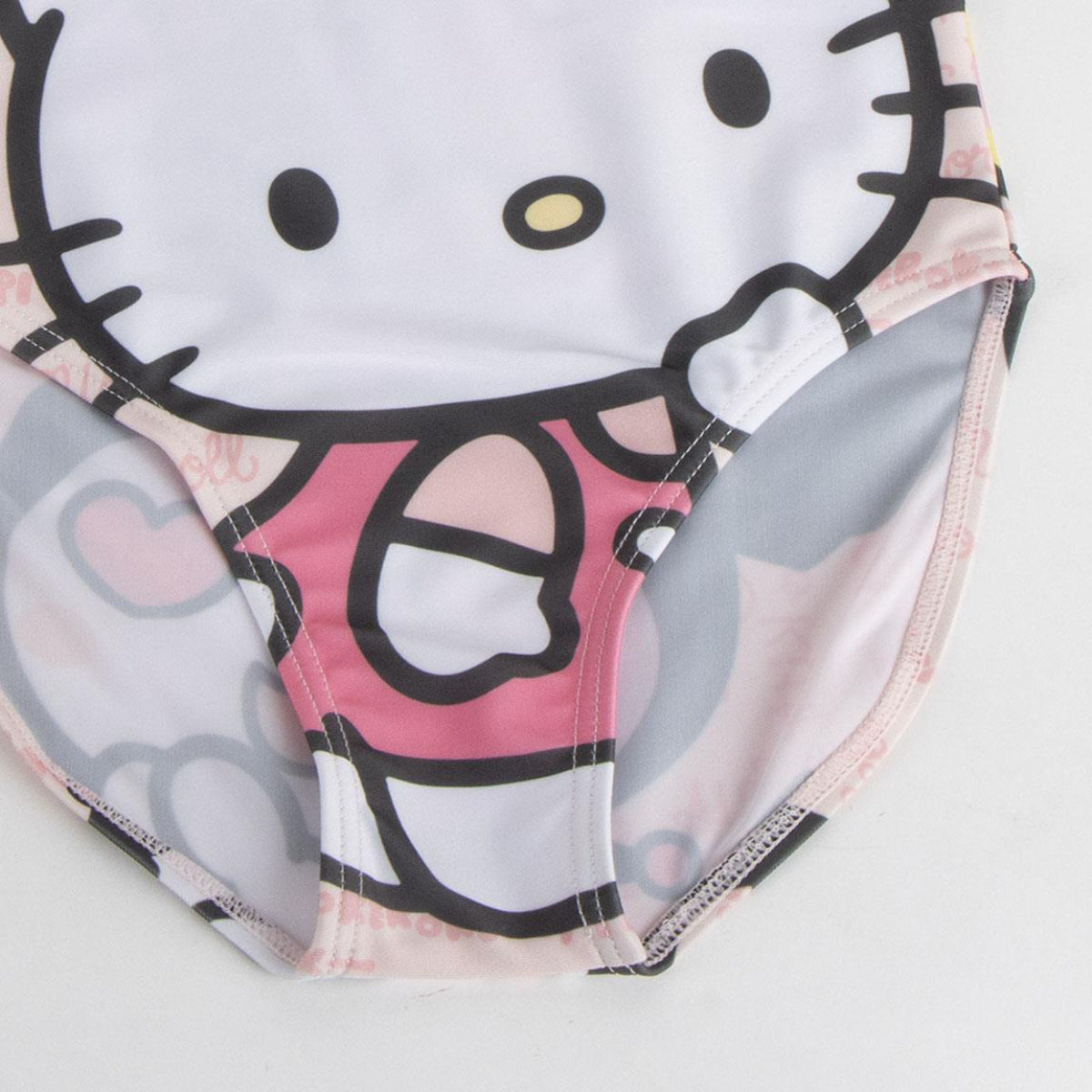 Hello Kitty Mädchen Badeanzug Einteiler Strand Pool Schwimmbad