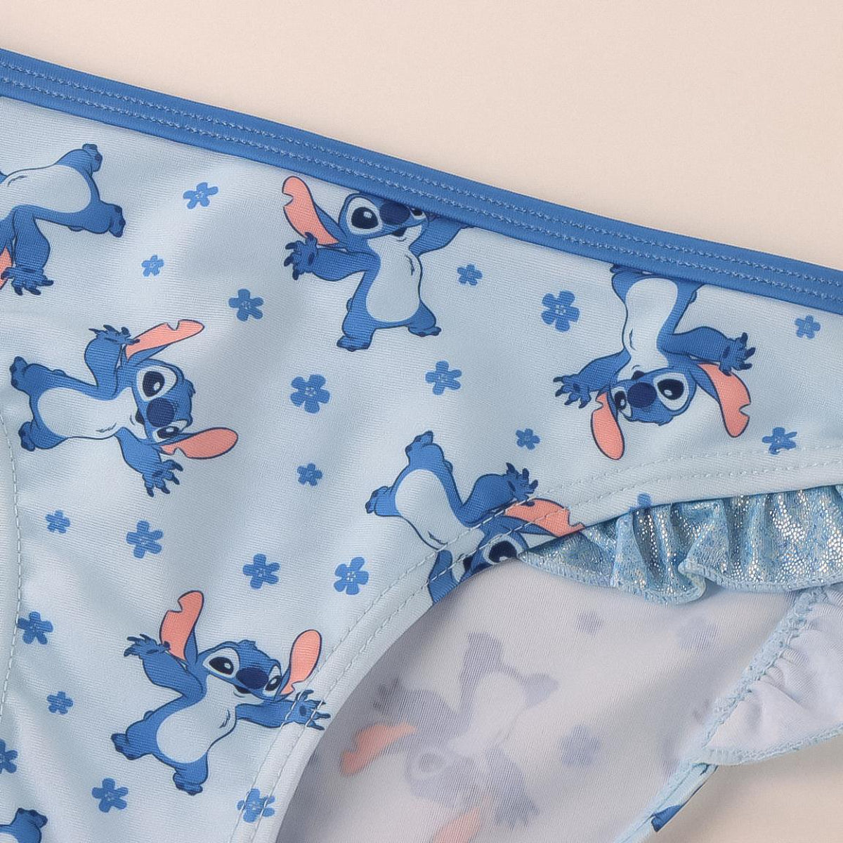 Disney Stitch Mädchen Bikini mit Fanmotiv für Sommer und Urlaub