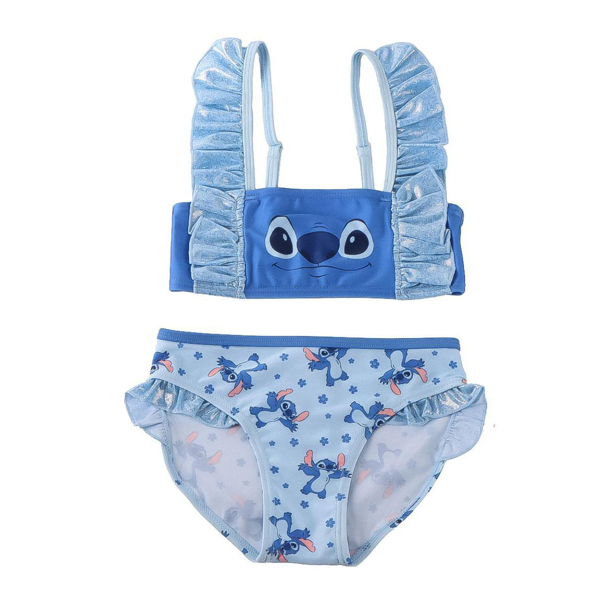 Disney Stitch Mädchen Bikini mit Fanmotiv für Sommer und Urlaub