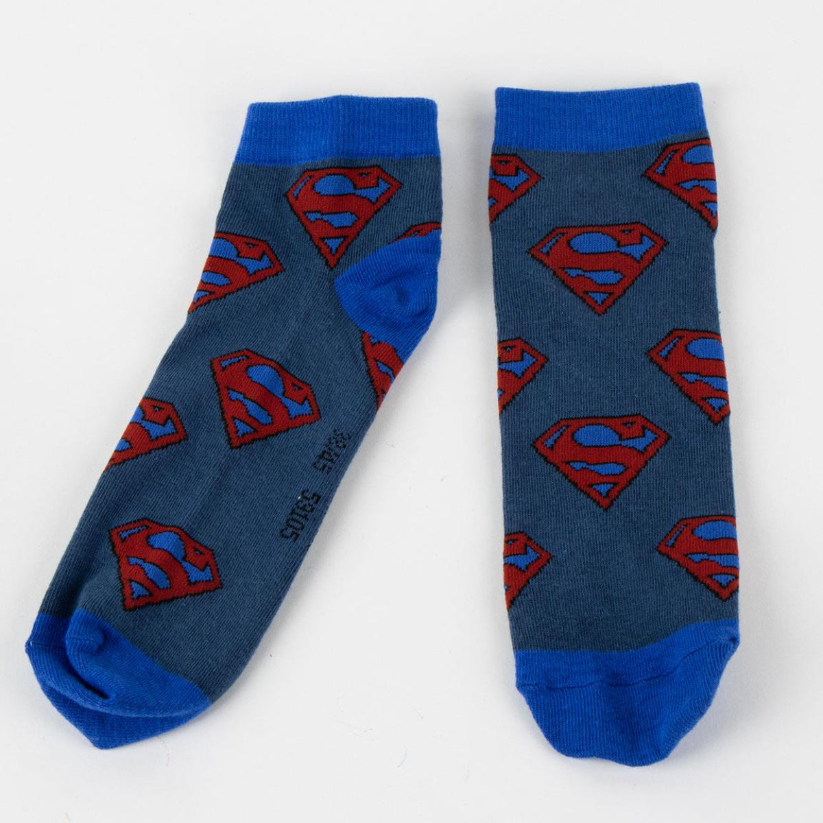Superman Unisex Kurzsocken größe 38-45 (Onesize)