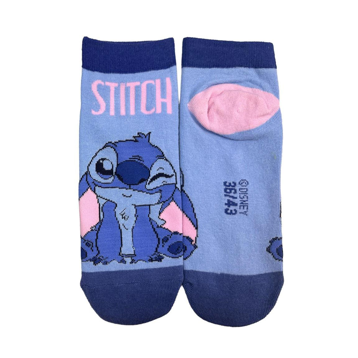 Disney Lilo und Stitch Unisex Kurzsocken Set 36 bis 43 (Onesize)