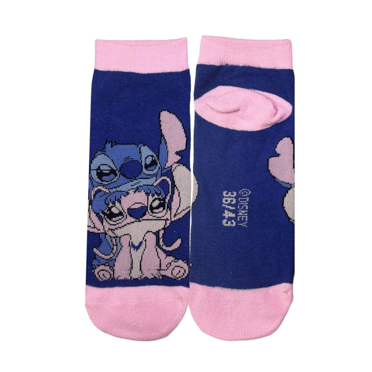 Disney Lilo und Stitch Unisex Kurzsocken Set 36 bis 43 (Onesize)