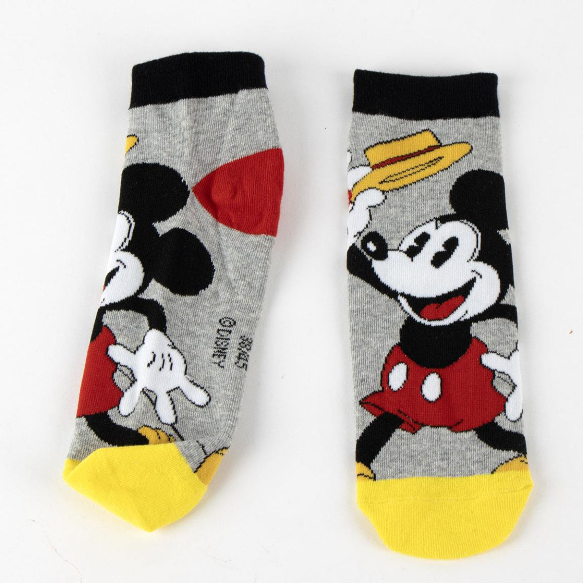 Disney Mickey Mouse Kurzsocken 2 Paar 36 bis 43 (Onesize)