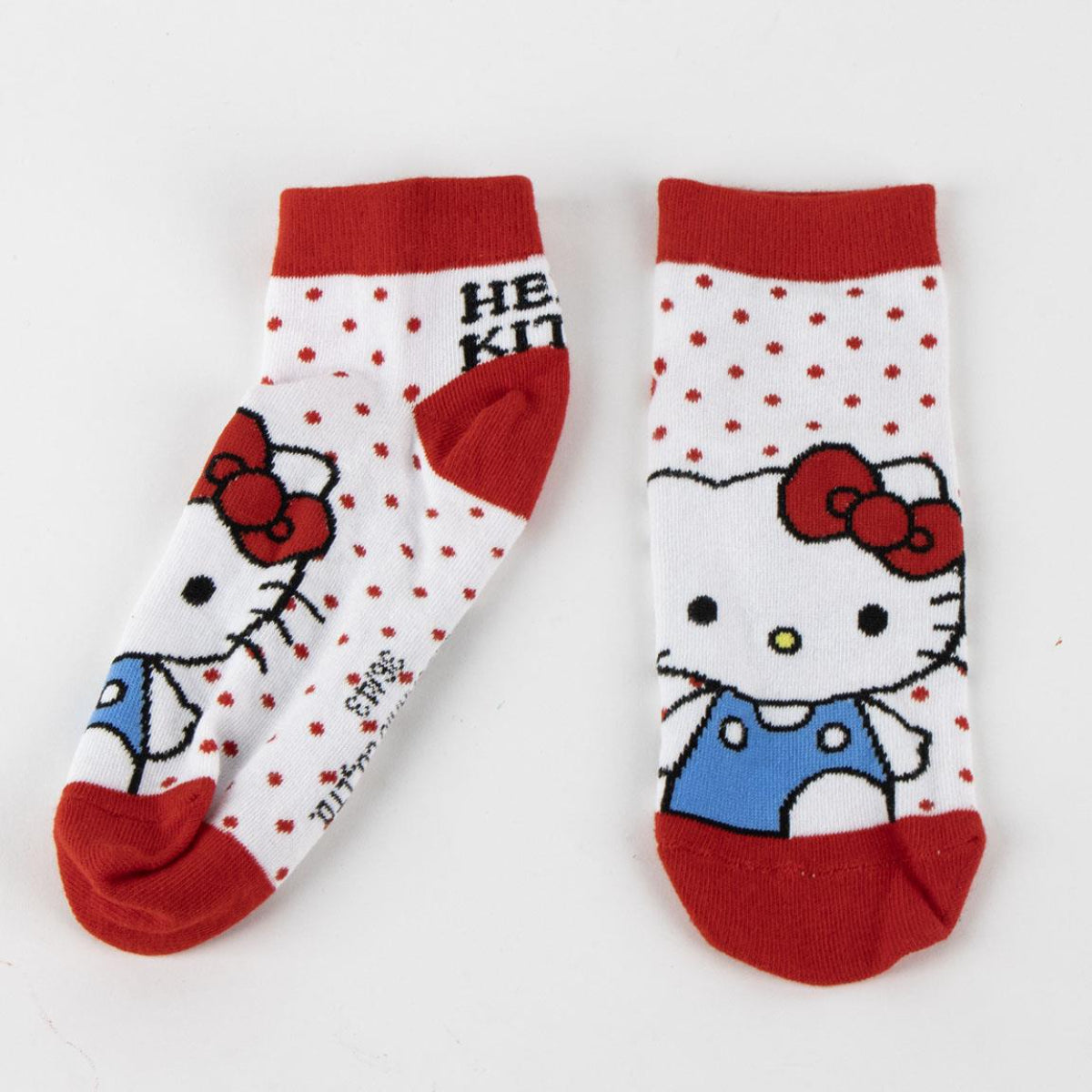 Hello Kitty 2'er Pack Kurzsocken 36 bis 43 (Onesize)