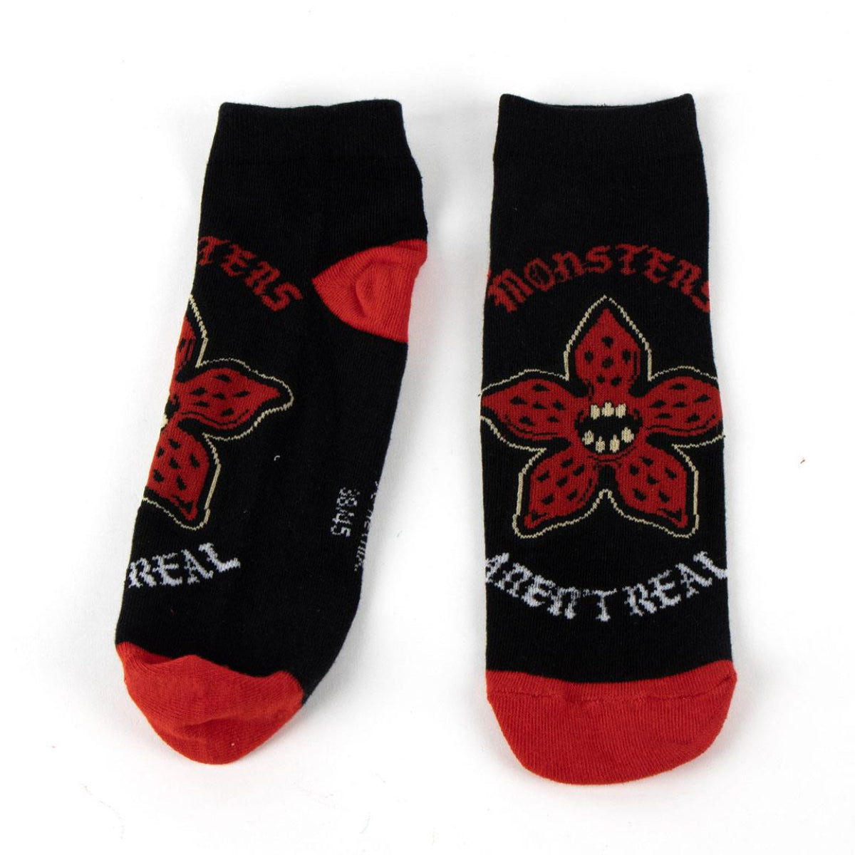 Stranger Things Unisex Kurzsocken Set 38 bis 45 bequemer Materialmix
