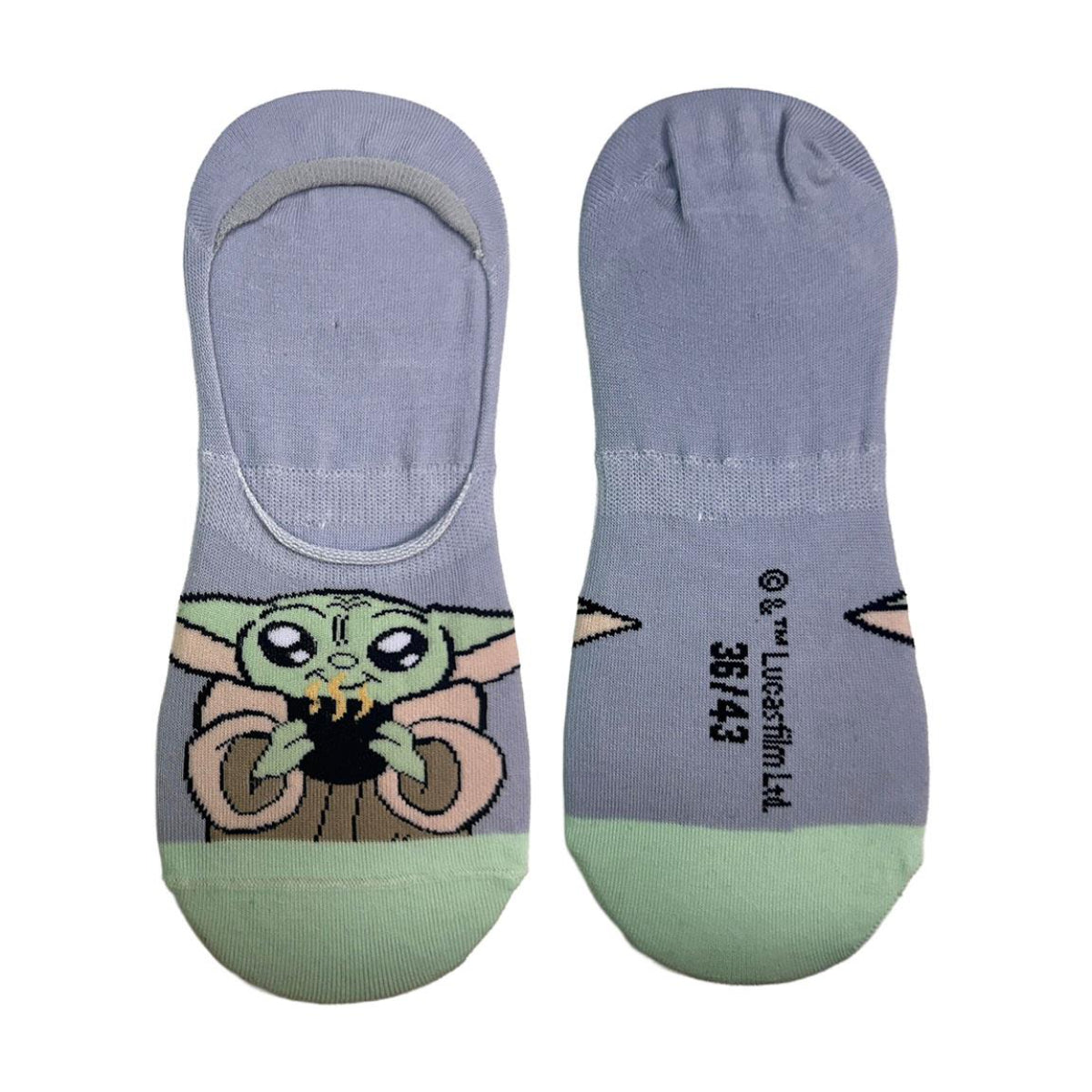 Star Wars The Mandalorian 2'er Pack Sneakersocken Pack 38 bis 45 Onesize