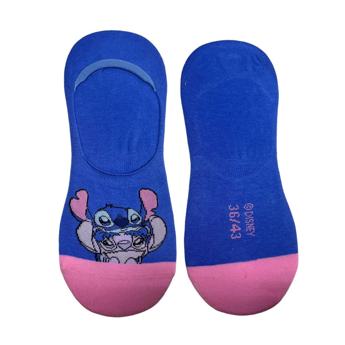 Disney Lilo und Stitch Unisex Kurzsocken Set 36 bis 43 (Onesize)