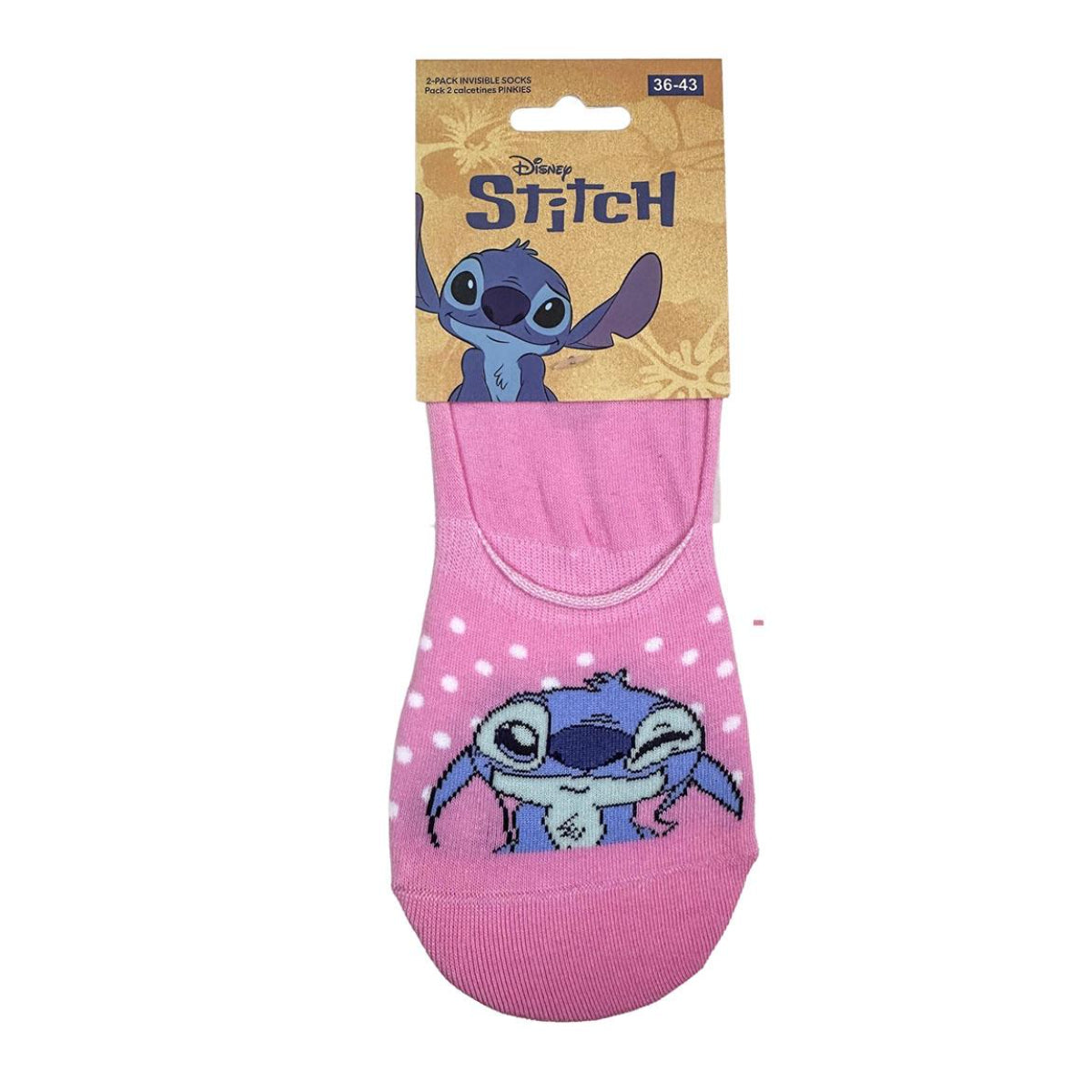 Disney Lilo und Stitch Unisex Kurzsocken Set 36 bis 43 (Onesize)