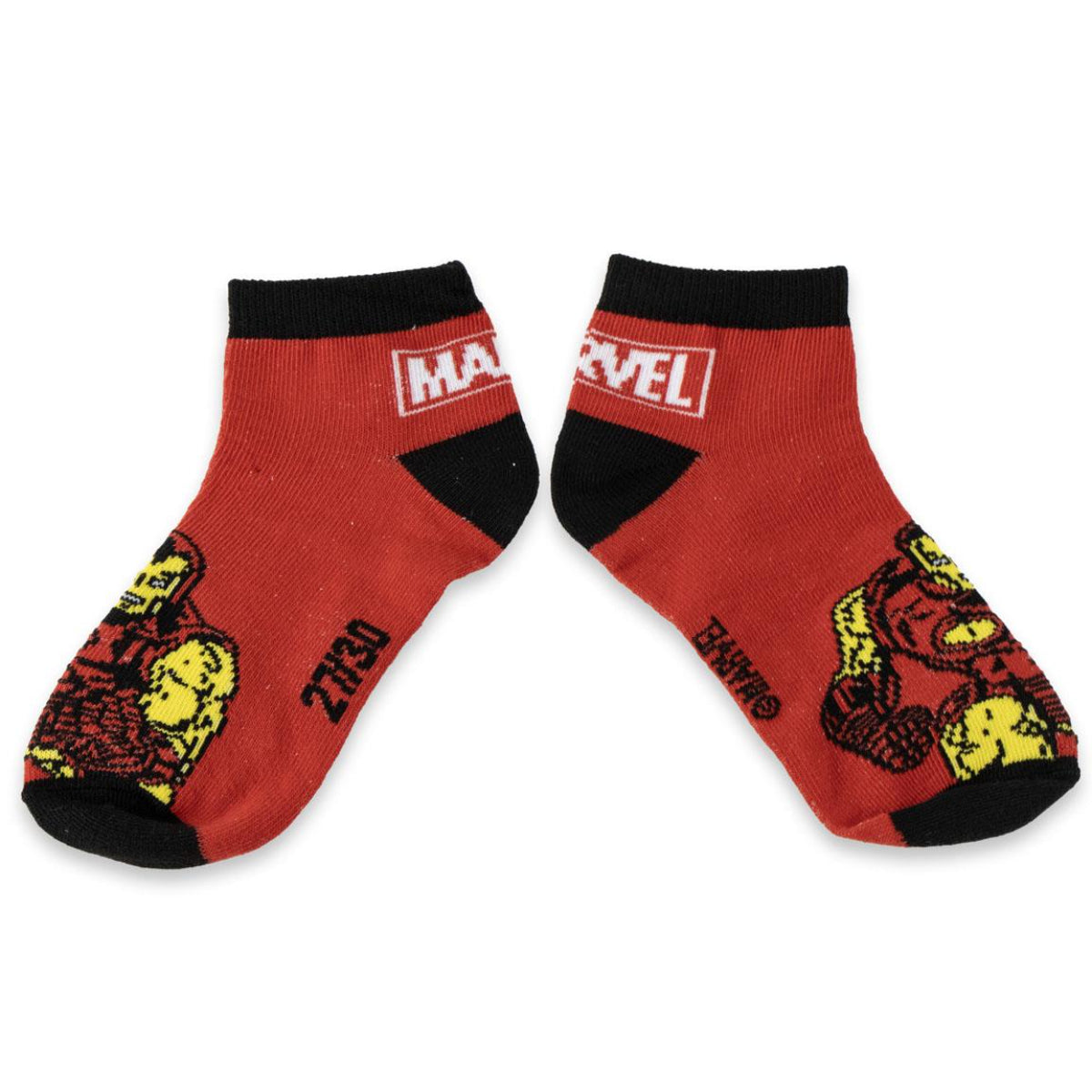 Marvel Kinder Sneakersocken 7er Set Polyester Onesize