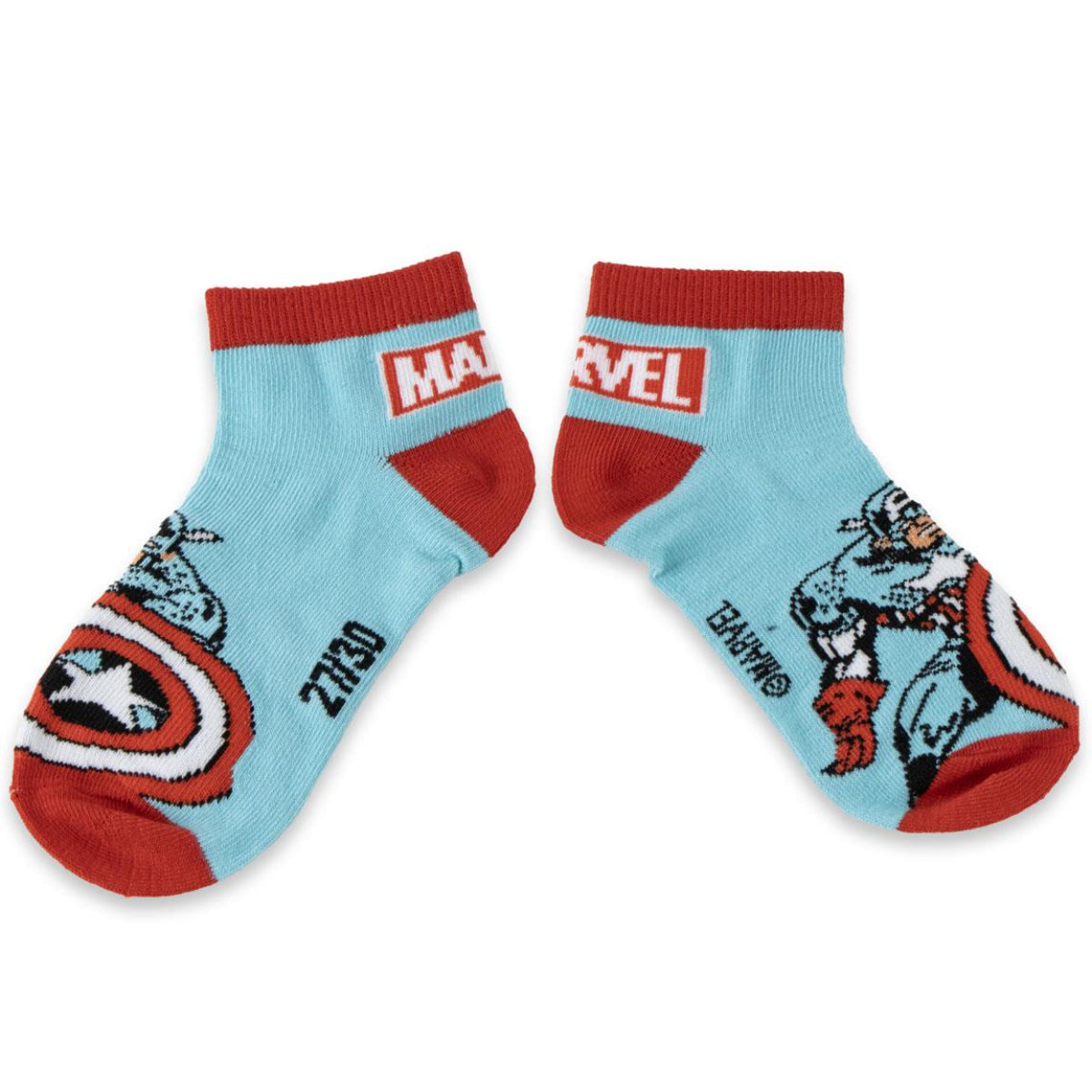 Marvel Kinder Sneakersocken 7er Set Polyester Onesize