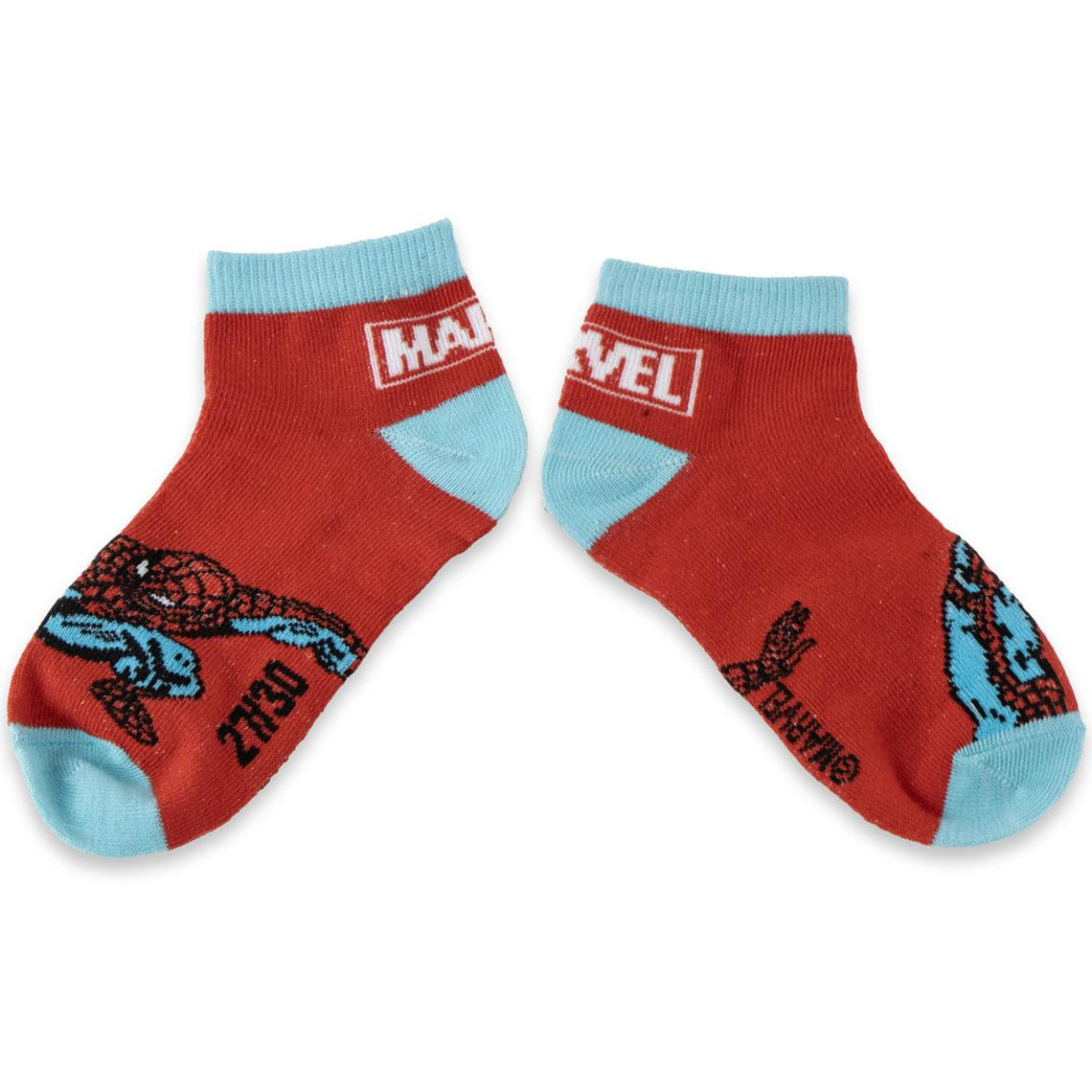Marvel Kinder Sneakersocken 7er Set Polyester Onesize