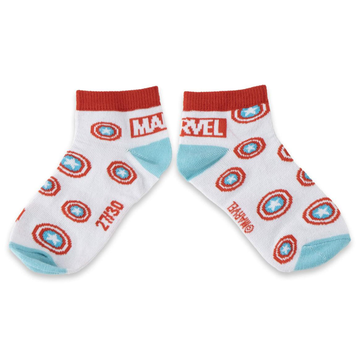 Marvel Kinder Sneakersocken 7er Set Polyester Onesize