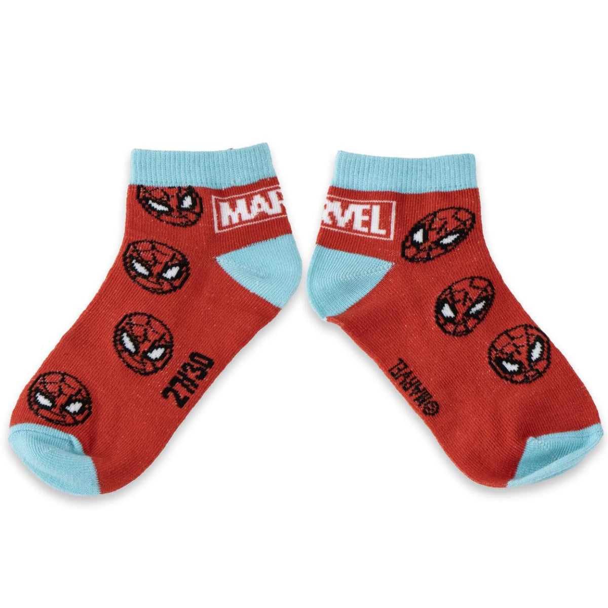 Marvel Kinder Sneakersocken 7er Set Polyester Onesize