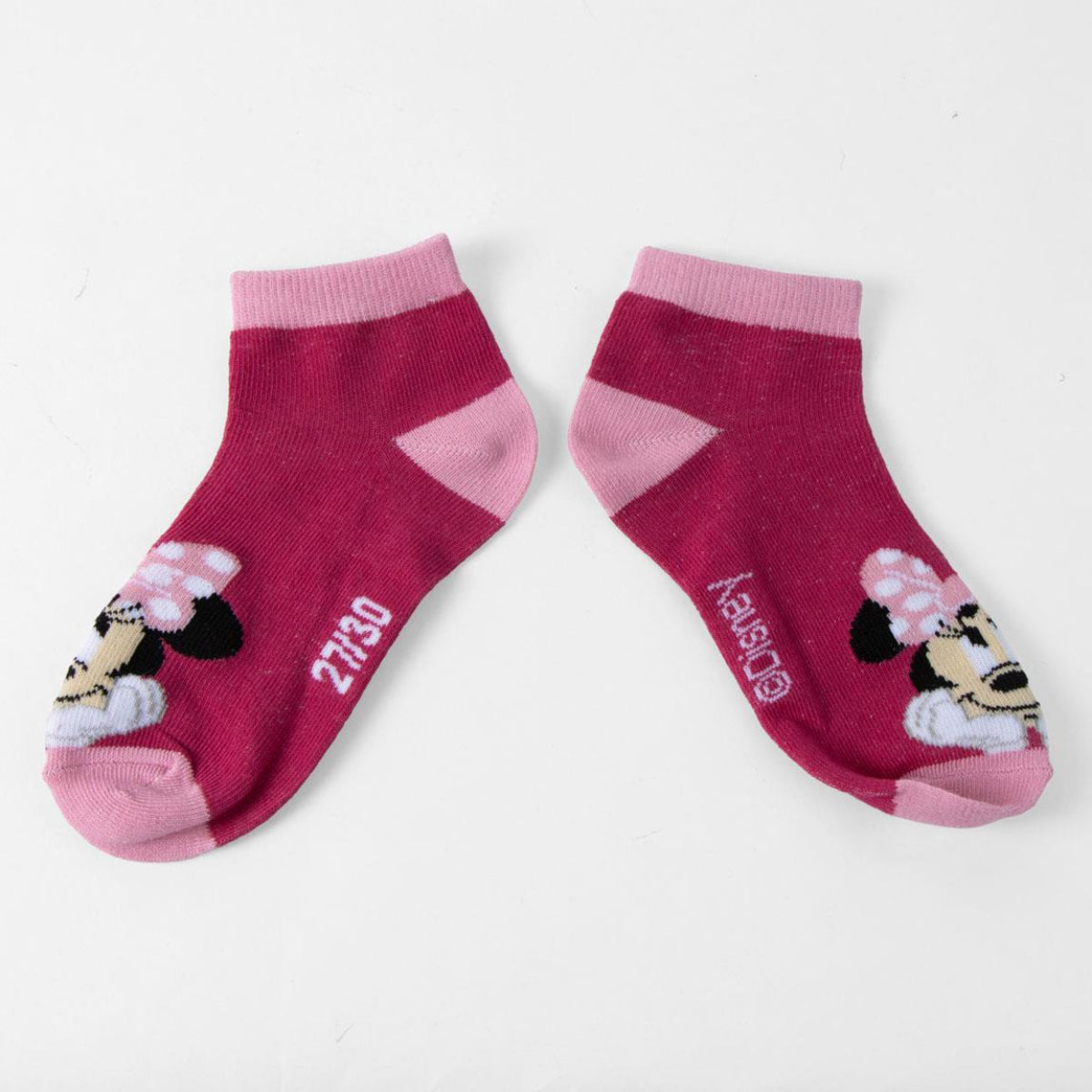 Disney Minnie Mouse Kinder Kurzsocken 7er Pack