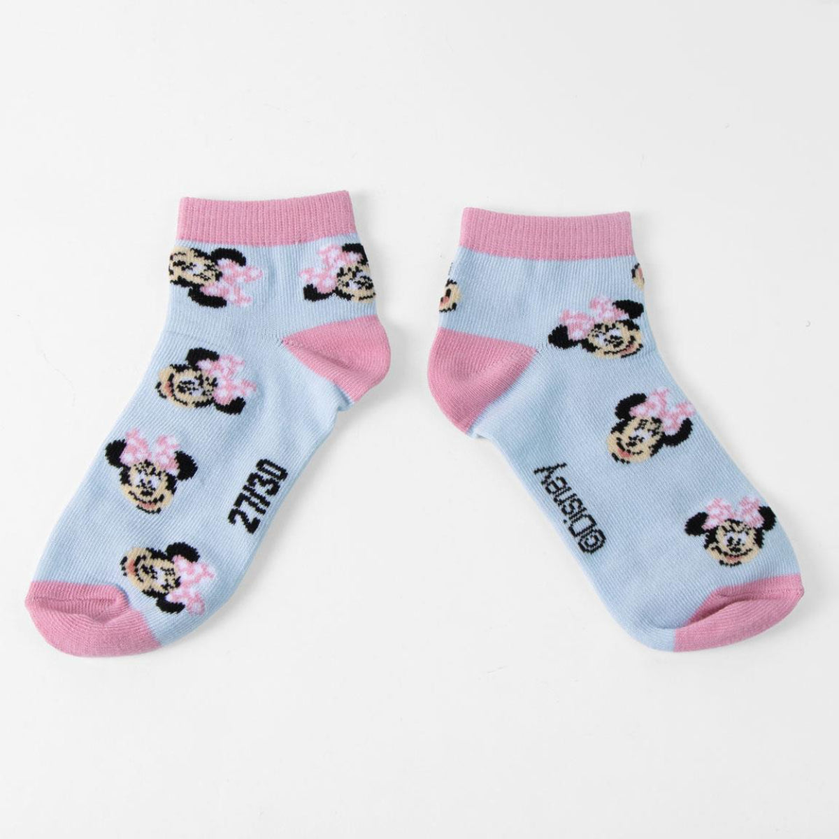 Disney Minnie Mouse Kinder Kurzsocken 7er Pack