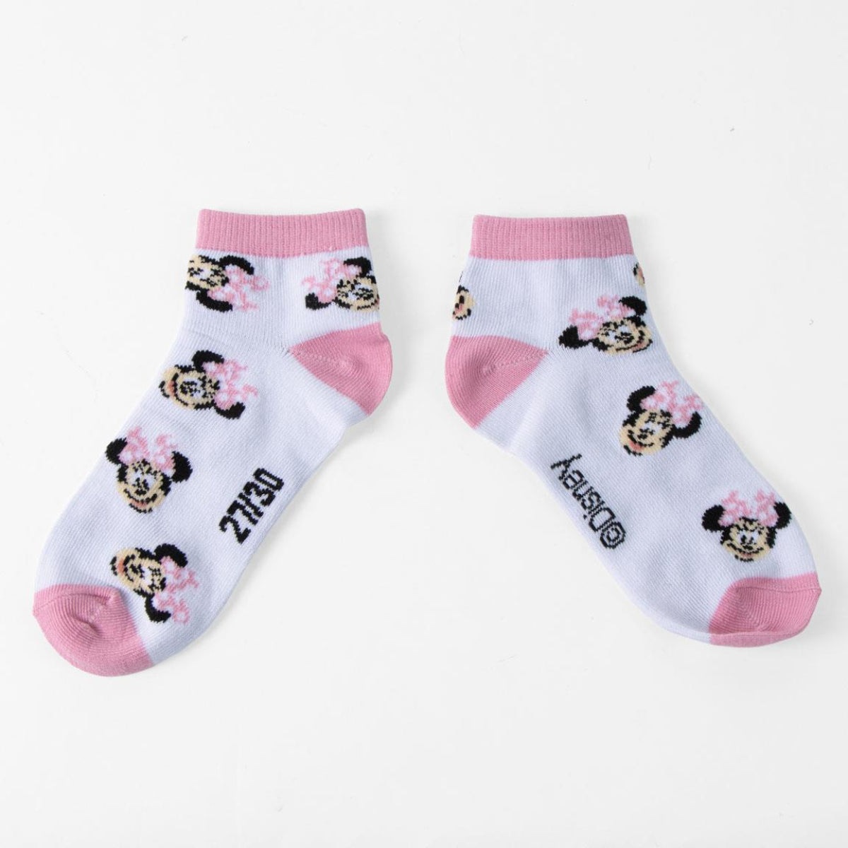 Disney Minnie Mouse Kinder Kurzsocken 7er Pack