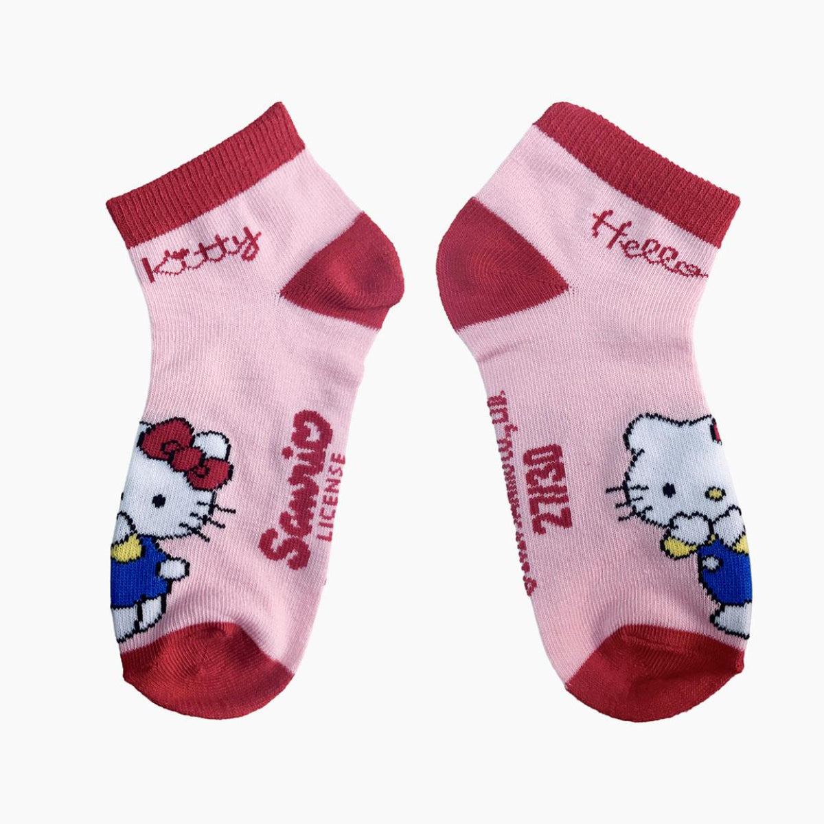 Hello Kitty Kinder 7'er Sneakersocken Mehrpack