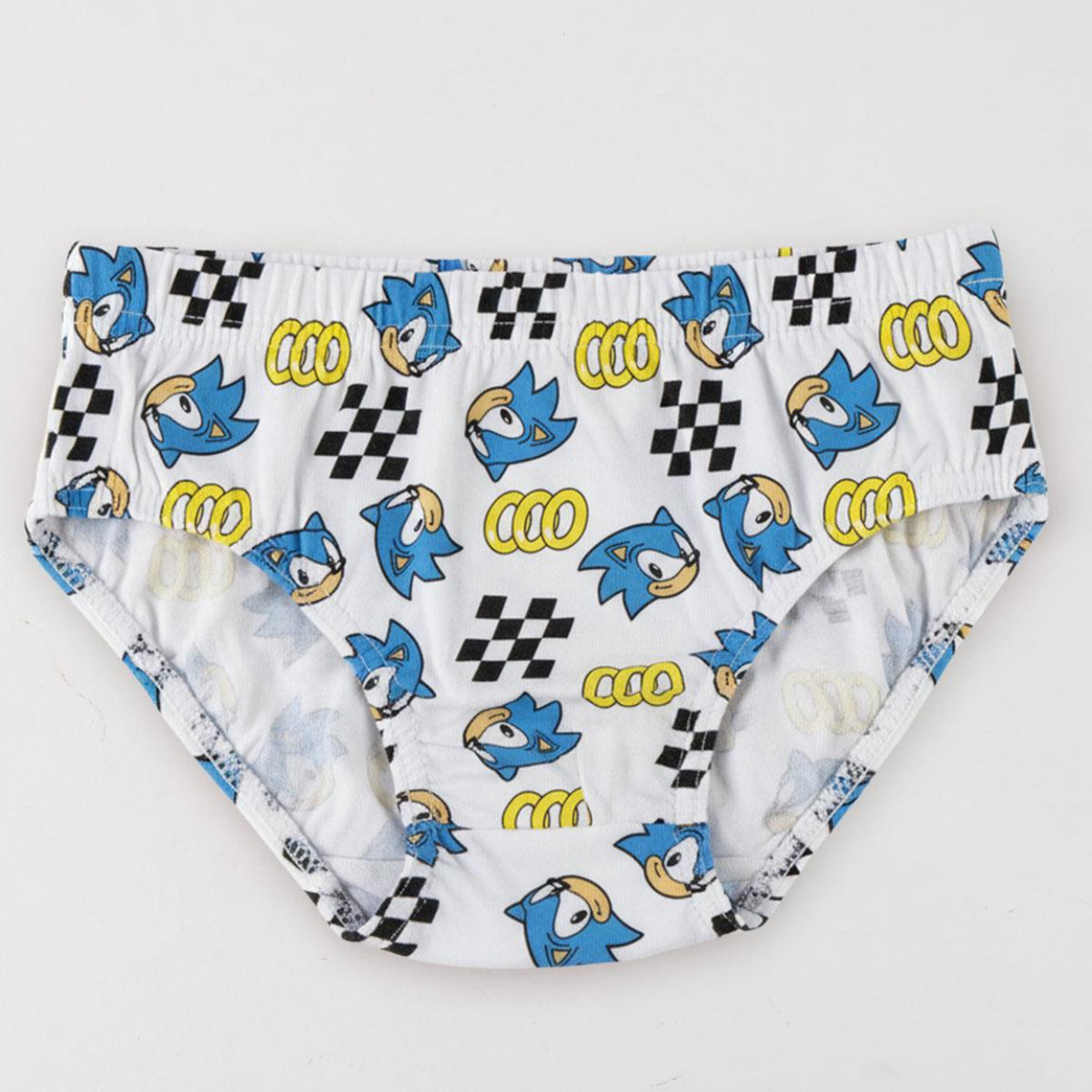 Sonic Jungen Unterwäsche 3er Set Single Jersey 100% Baumwolle