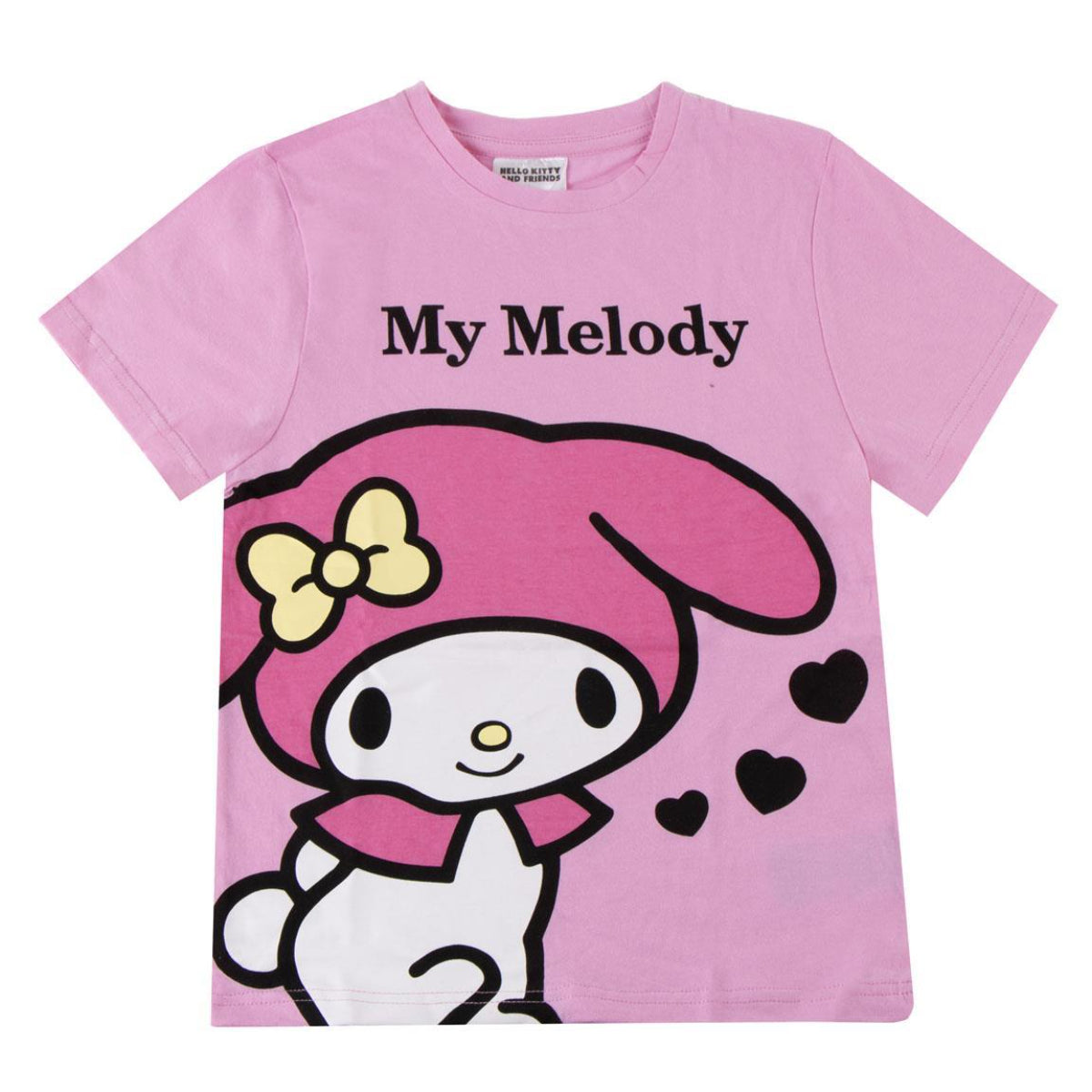 Hello Kitty Kurzarmshirt Kinder Baumwollshirt Freizeit Sommer Kleidung