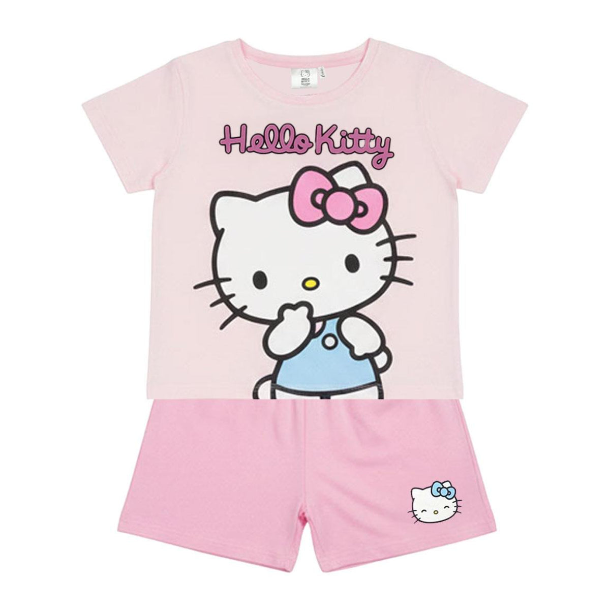 Hello Kitty Kinder Trainingsanzug 2 Teilig Sweatshirt Hose Baumwolle