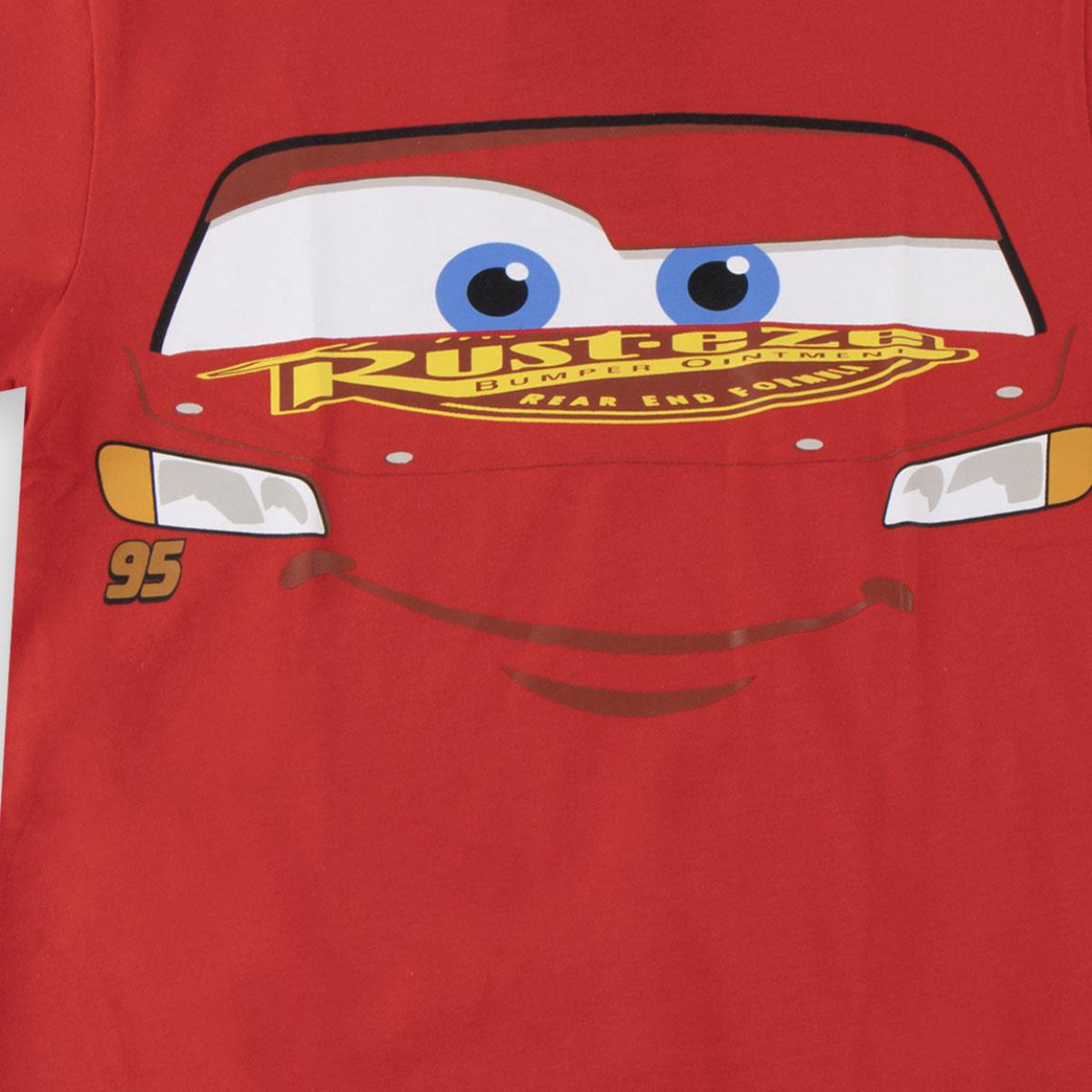 Disney Cars Kinder Kurzarmshirt aus 100 % Baumwolle Single Jersey 145 gsm