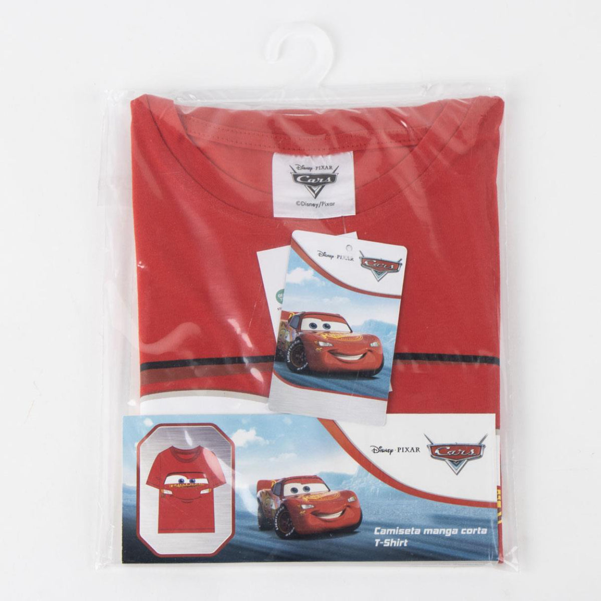 Disney Cars Kinder Kurzarmshirt aus 100 % Baumwolle Single Jersey 145 gsm