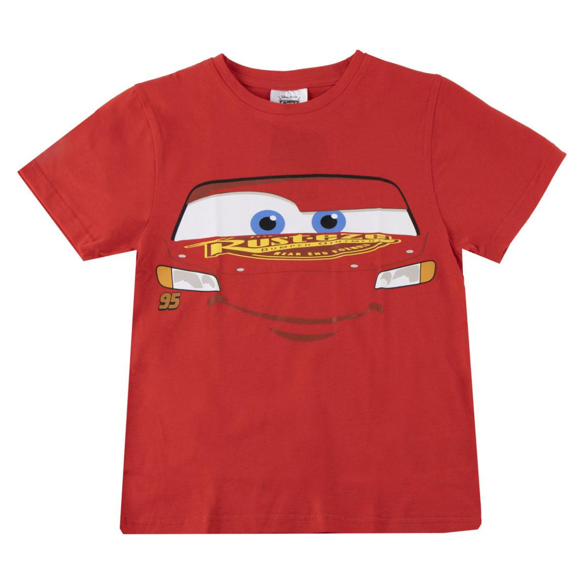 Disney Cars Kinder Kurzarmshirt aus 100 % Baumwolle Single Jersey 145 gsm