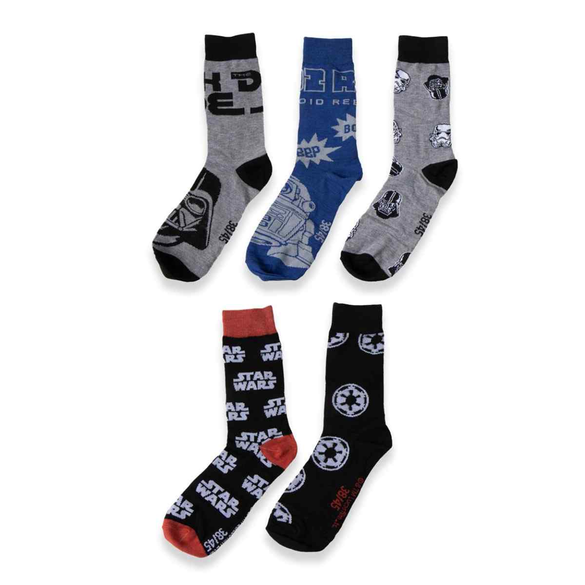 Star Wars Erwachsene Socken 12er Pack Lifestyle Design Größe 38-45