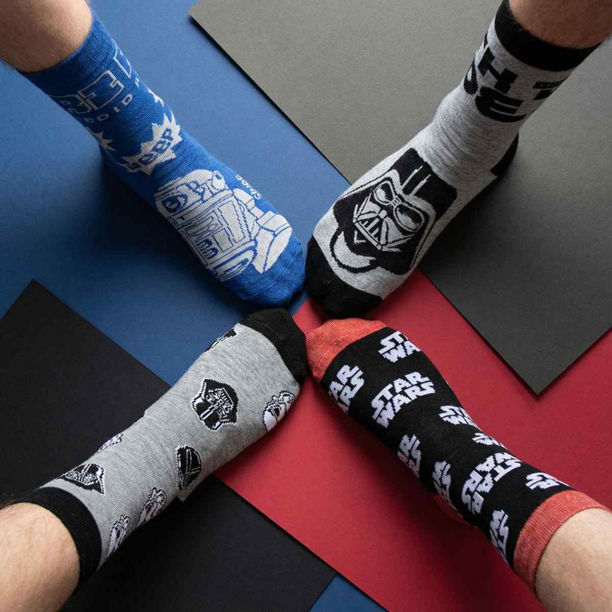 Star Wars Erwachsene Socken 12er Pack Lifestyle Design Größe 38-45