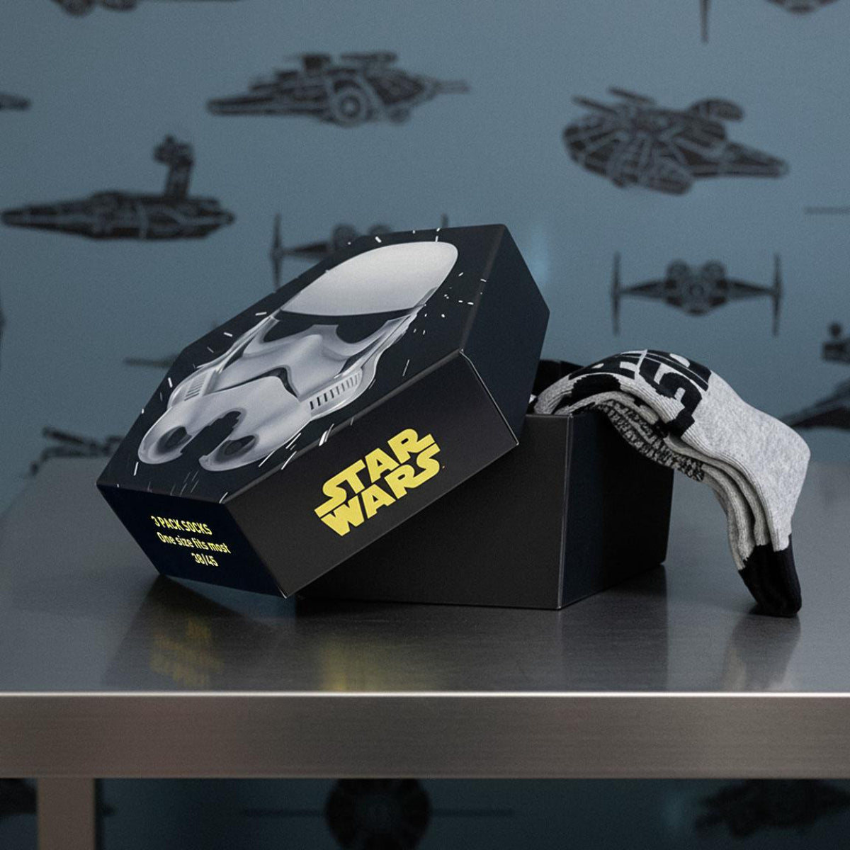 Star Wars Erwachsene Socken 3er Pack Lifestyle Design Größe 38-45