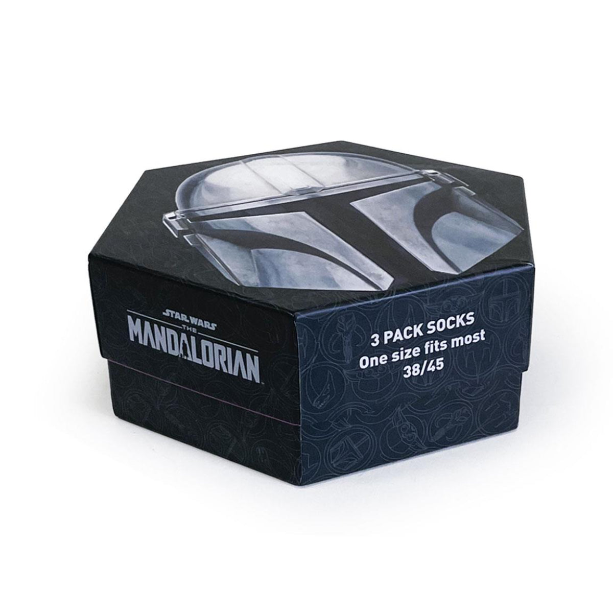 Star Wars Mandalorian Erwachsene Socken 3er Pack Lifestyle Design Größe 38-45