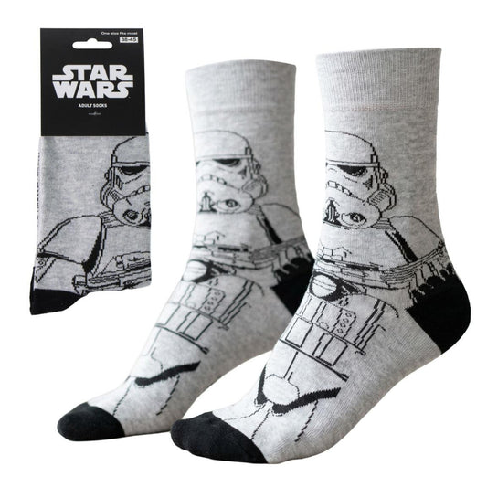 Star Wars Socken für Erwachsene bequeme Alltagssocken Größe 38-45
